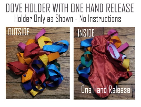 DOVE HOLDER - ONE HAND RELEASE - For Dove from Ribbons Production. "VINTAGE"