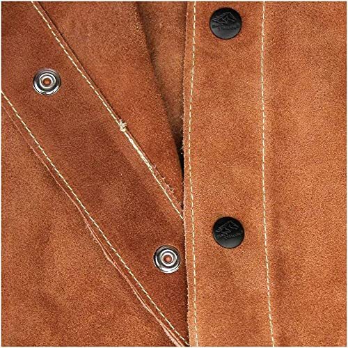 BLACK STALLION Quality Side Split Cowhide Welding Coat - 30" - XL