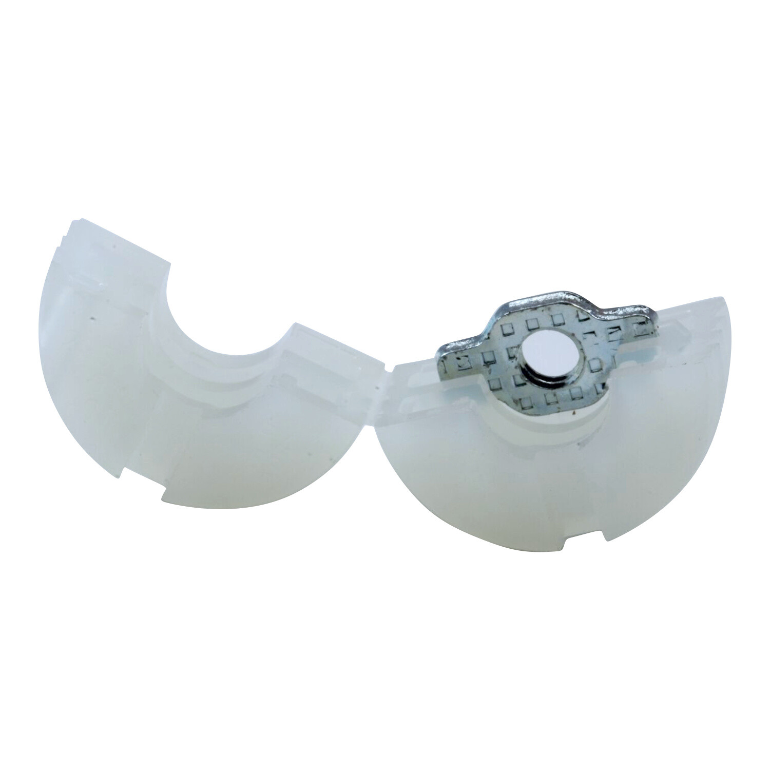 10 Pack Rok Hardware 20mm Diameter Plastic 4 Sided Drawer Front Adjuster 3/16"