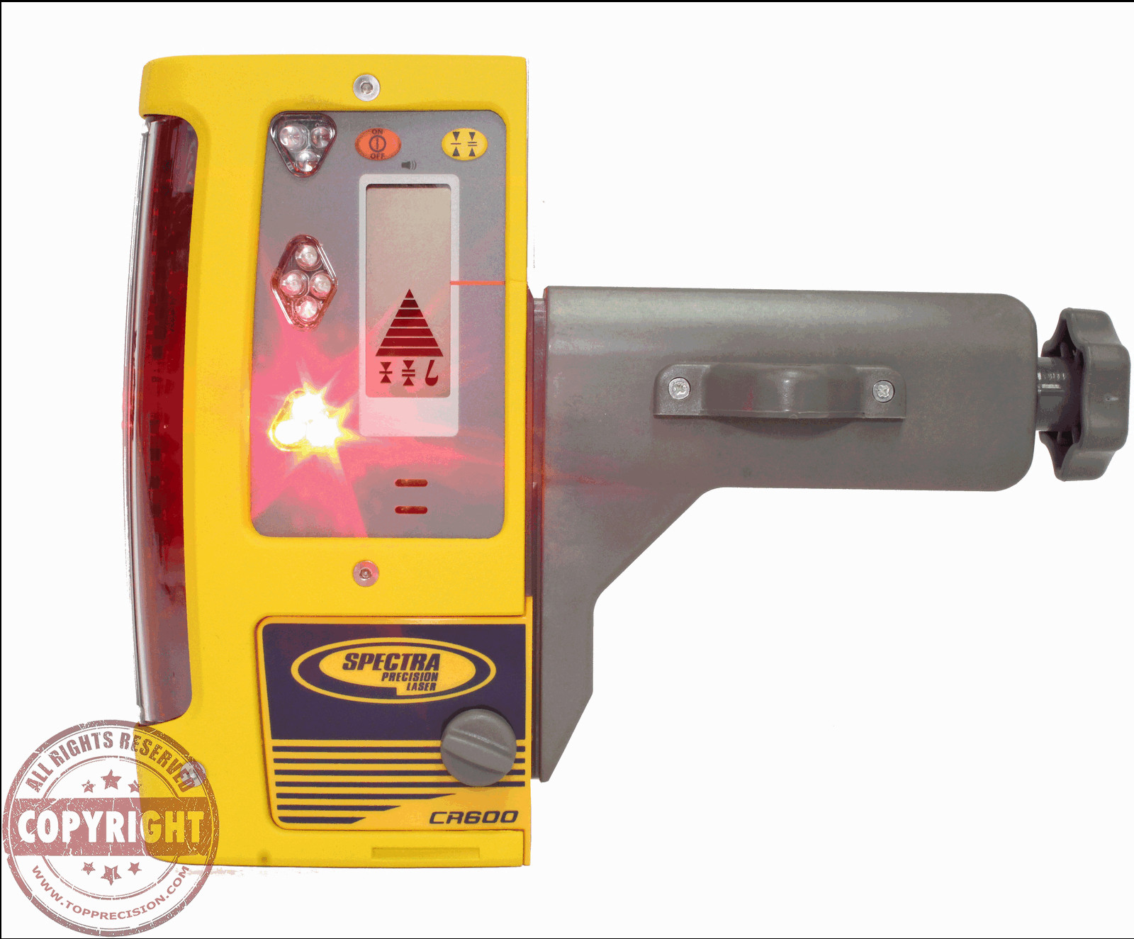 SPECTRA PRECISION CR600 MAGNETIC LASER RECEIVER DETECTOR,TRIMBLE,TOPCON