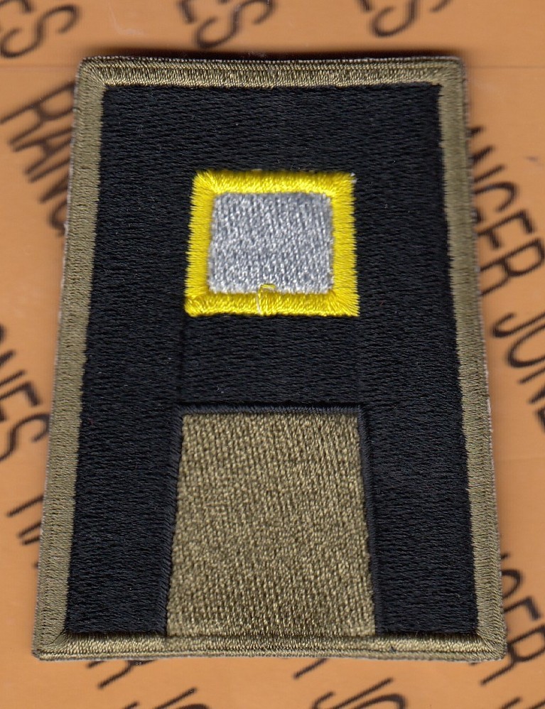 US 1st First Army Command Finance Branch ~3" patch c/e