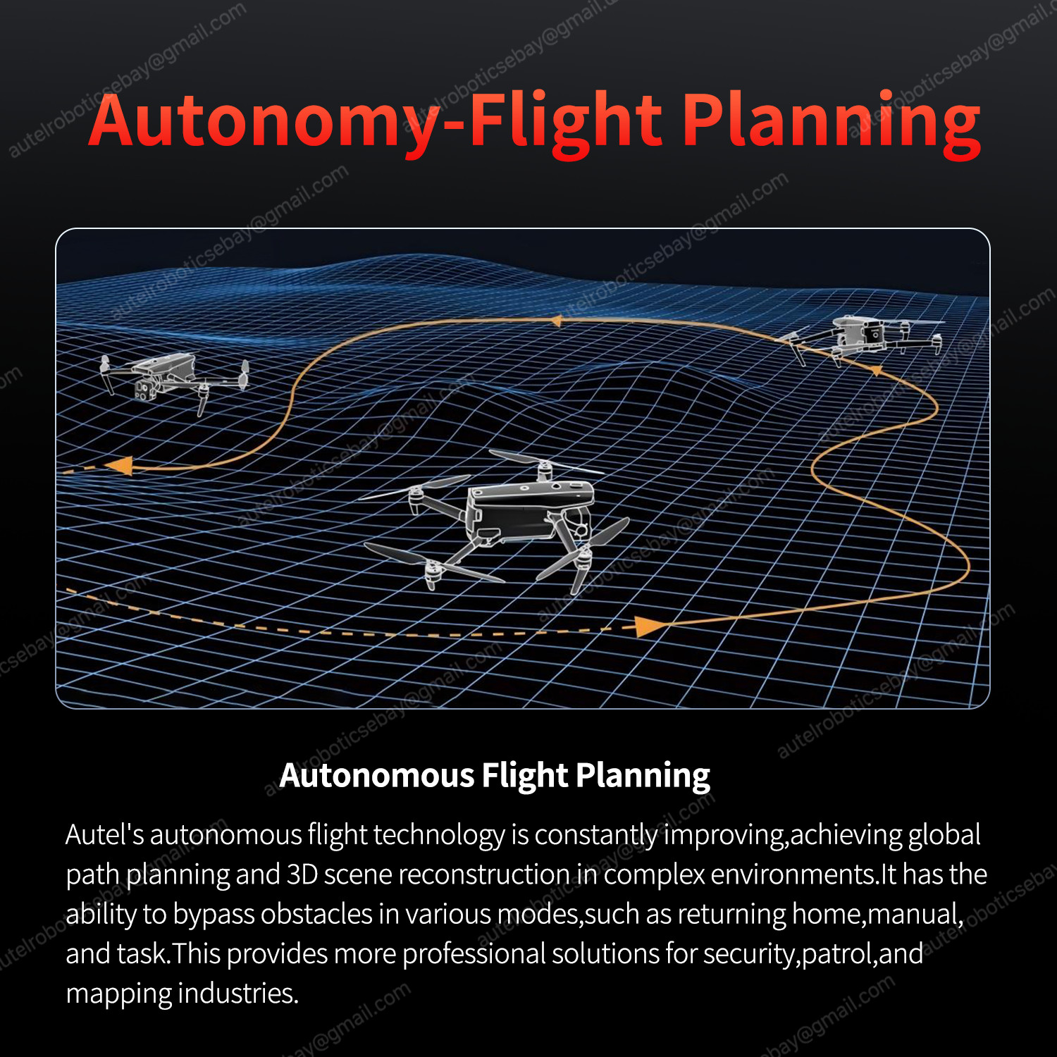Autel Alpha Drone L35T Gimbal Multipurpose Industrial Application No Tariffs