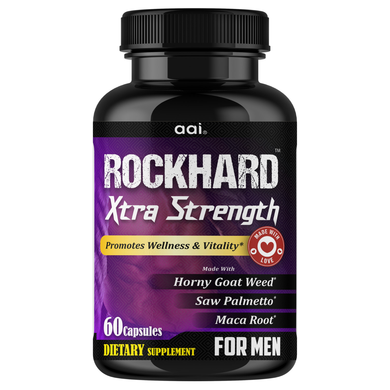 Performance Testo Booster for Men – Max Strength Stamina Libido Enhancer 60 Caps