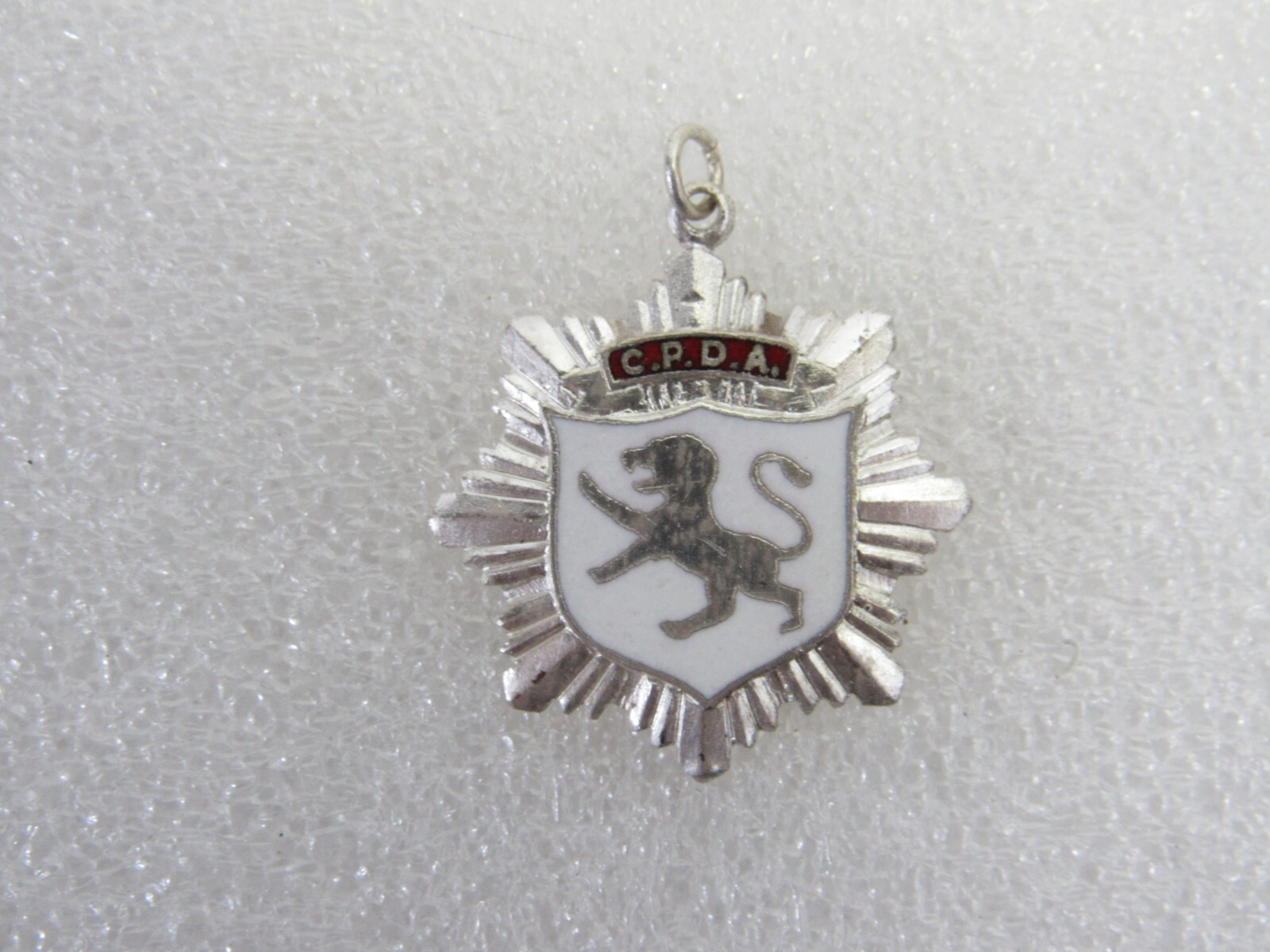 VTG 1960's Chicago Park District Silver Tone Necklace Or Medal Award Pendant