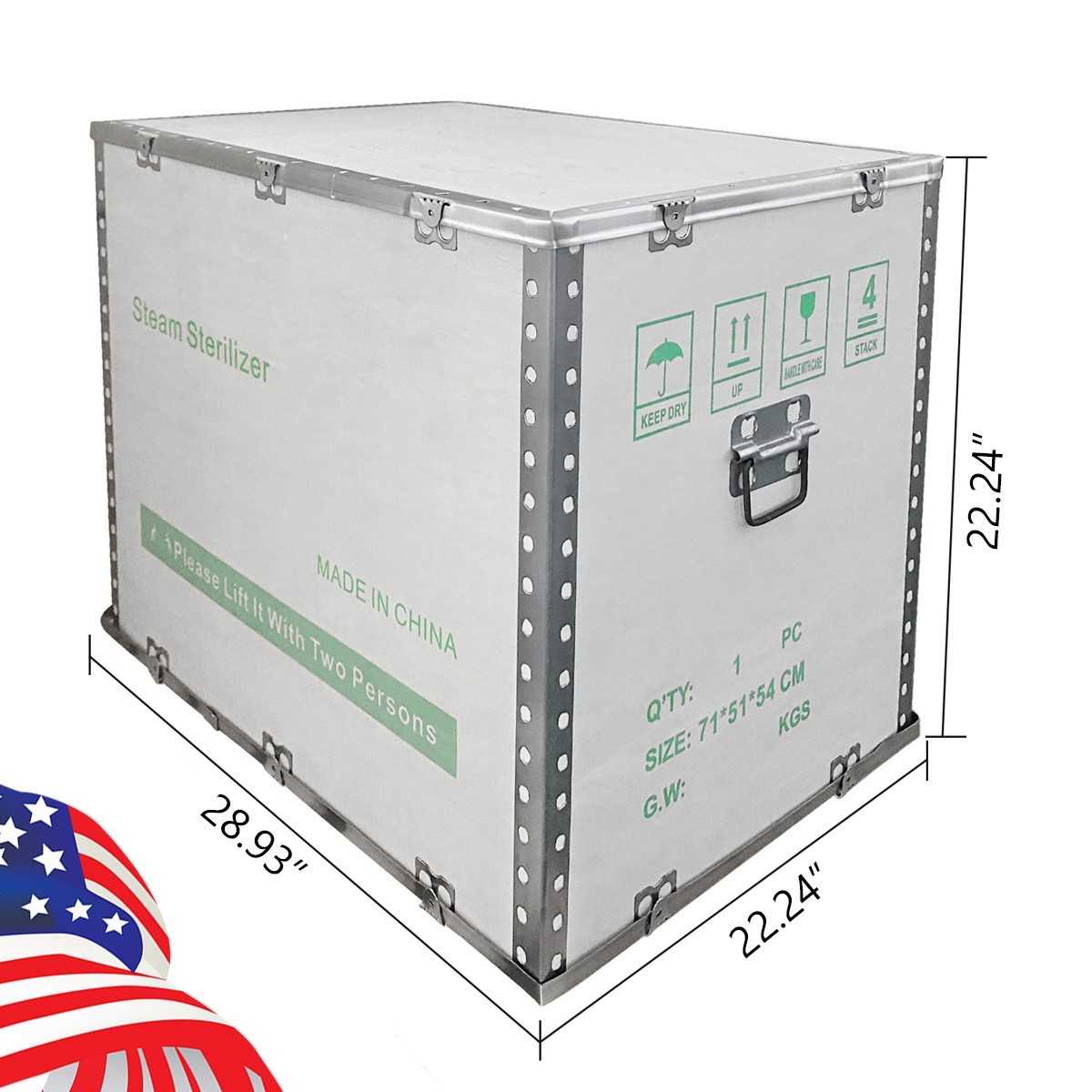 Dental Delivery Unit with Compressor/Class N/Class B steam sterilizer autoclave