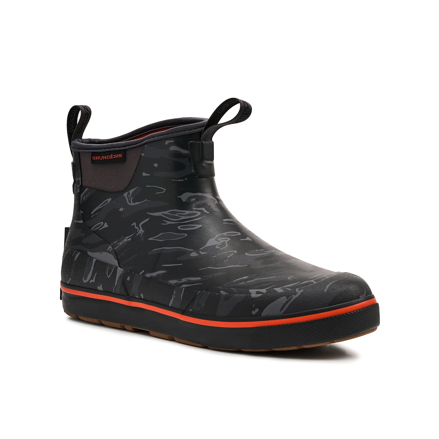 Grundens Deck Boss Ankle Boot - Blackbeard Camo - Size 10 Men