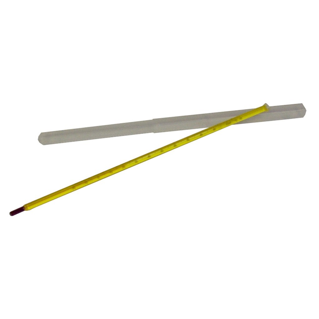12in Mercury-Free Laboratory Thermometer (0ºF - 220ºF or -20°C to 110°C)