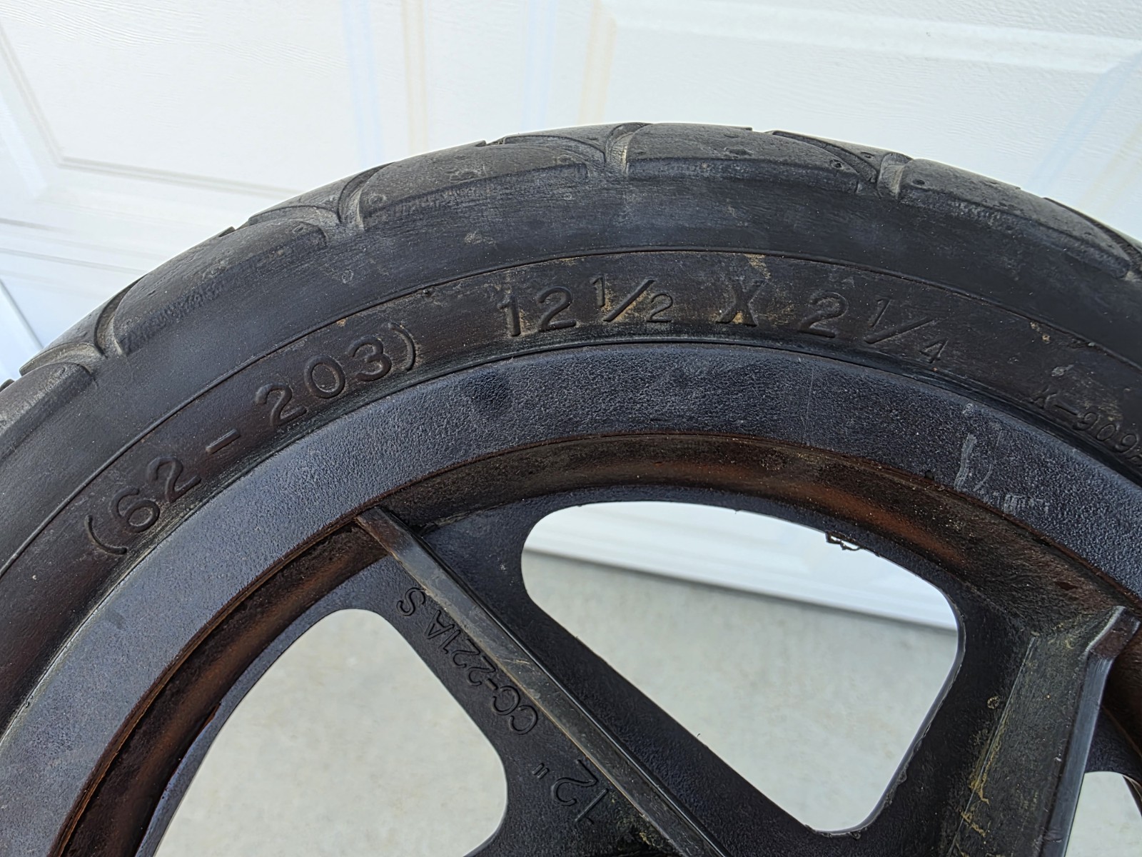 3 complete set Bob Revolution 16" + 12 ½" Stroller Wheel Rims & Tires