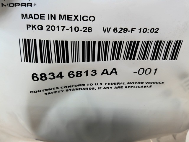 CHRYSLER LAMP 68346813AA NEW OEM 68346813AA