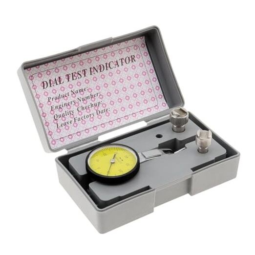 Dial Test Indicator Gauge 0-0.8mm, 0.01mm Accuracy, Lever Dial Test Indicator