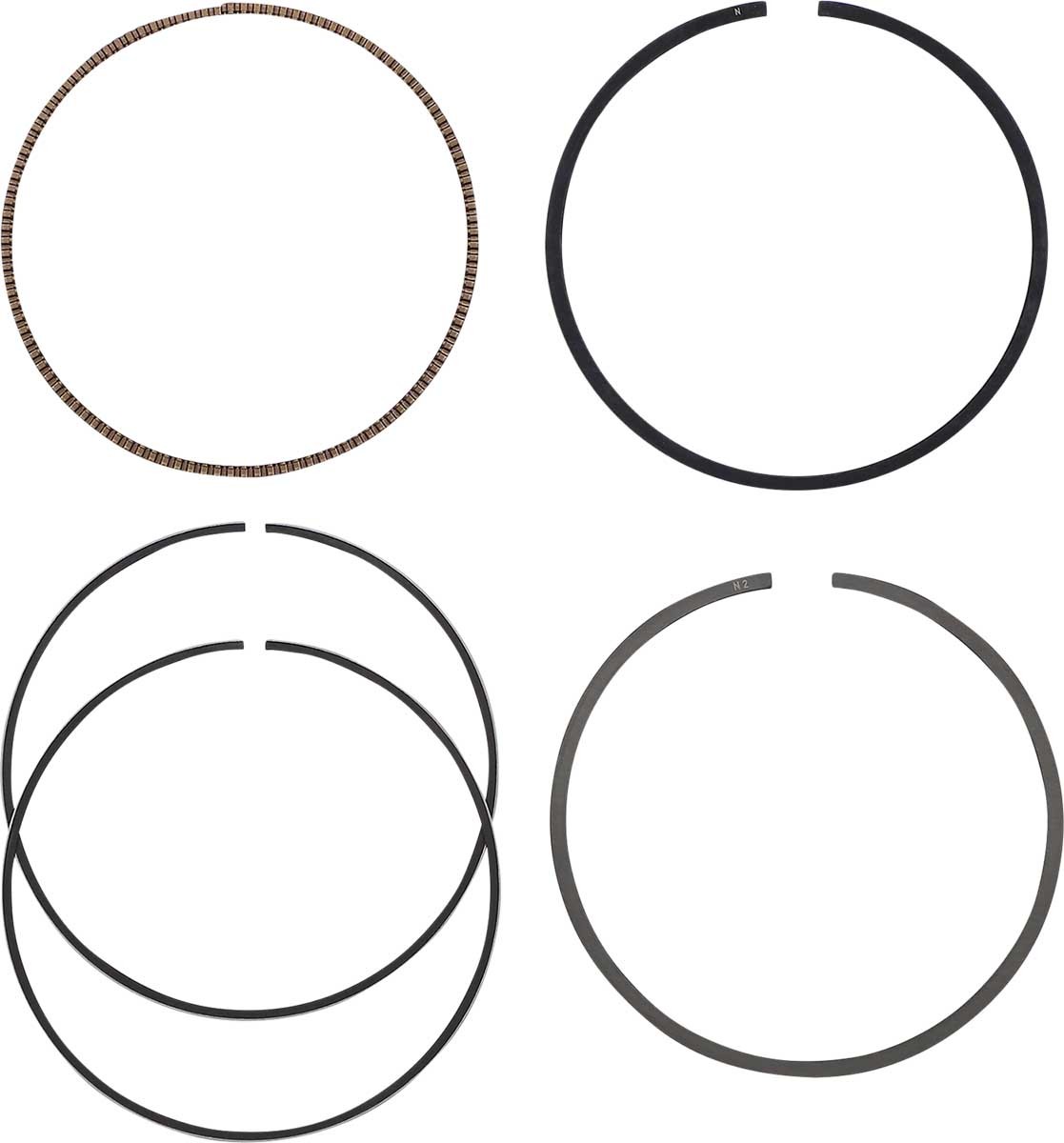 Wossner Piston Ring Set - 740XAS-3
