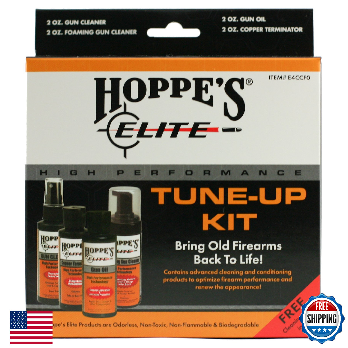 Hoppe's Elite Gun Tune-Up Kit - Advanced Cleaning & Conditioning Kit