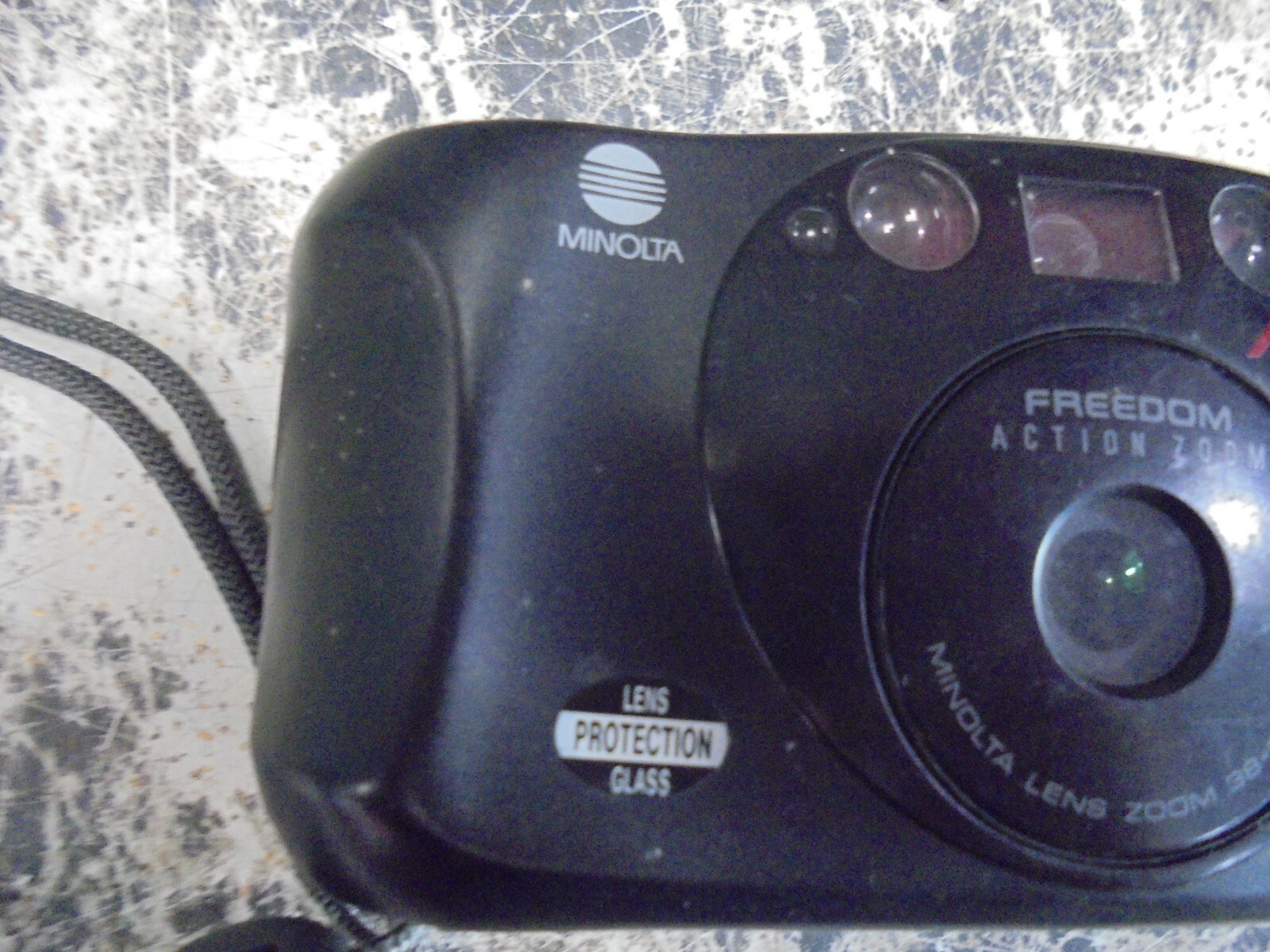 UNTESTED Minolta AF Freedom Action Zoom 38-60mm 35mm Point Shoot Camera QD