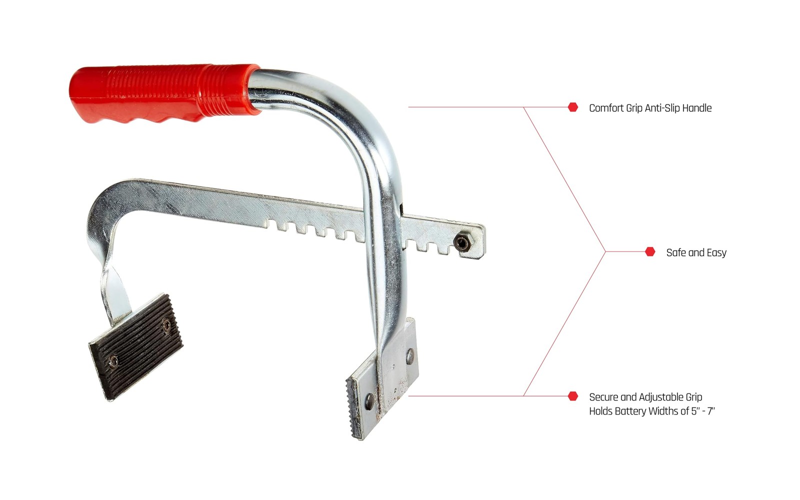 EZ RED BK520 Side Battery Lifter