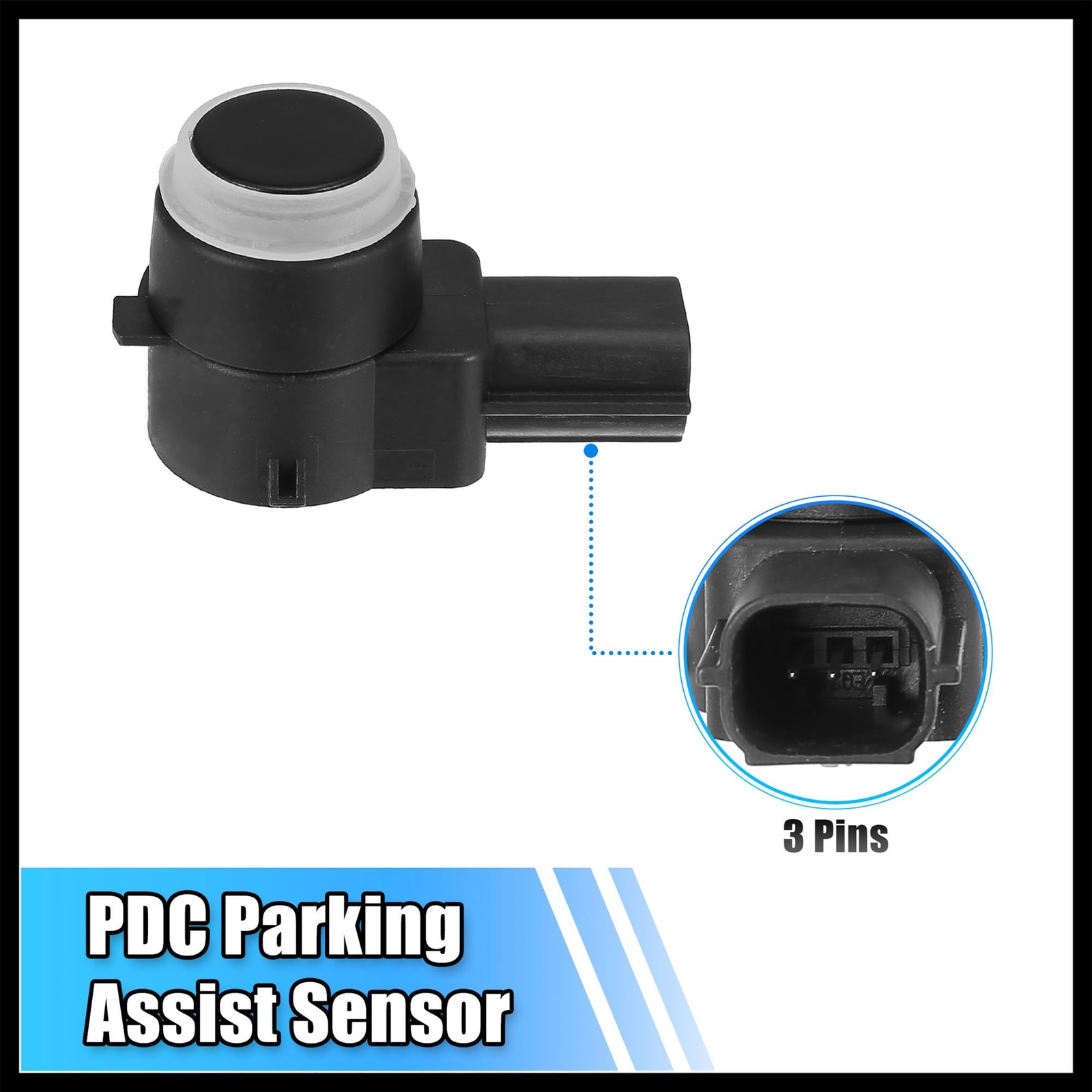 4pcs Parking Assist Sensor Reverse Backup Parking Sensor for Dodge Journey fo...
