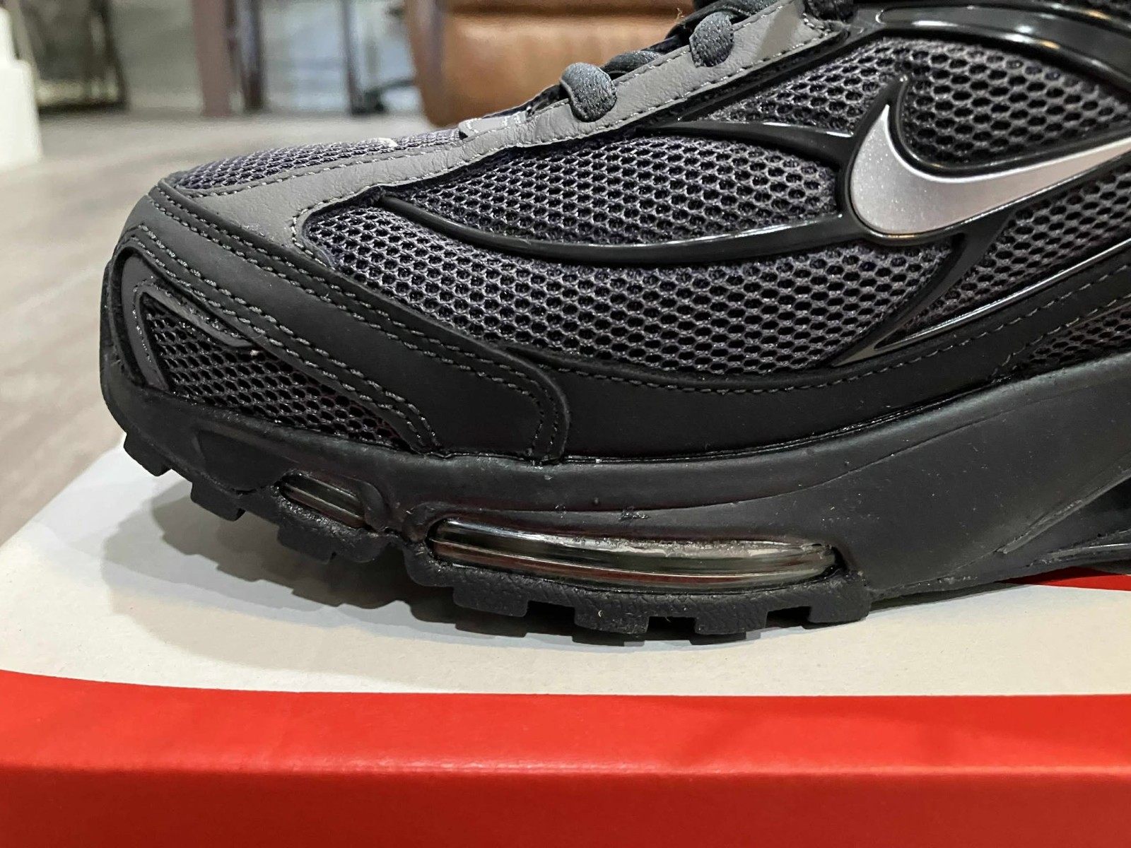 Nike Shox Ride 2 Iron Grey & Anthracite - HV2540-001 - BRAND NEW - Mens 7.5