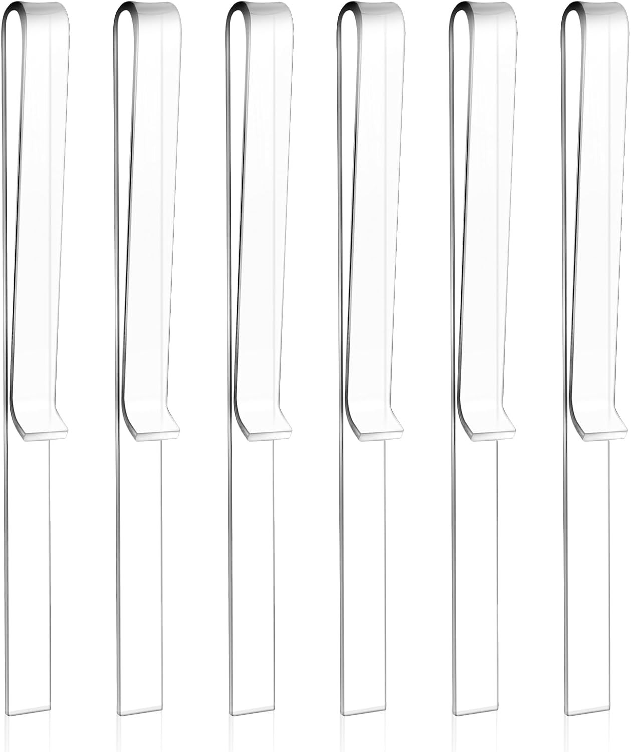 6 Pcs Music Stand Clips, Clear Acrylic Music Book Stand Page Holder Clip to Hold