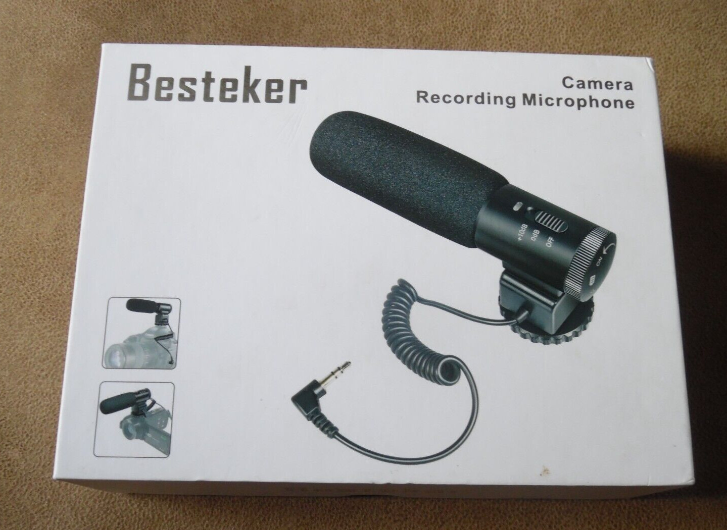 On-Camera Microphone, Besteker M520 Recording Interview Super-Cardioid