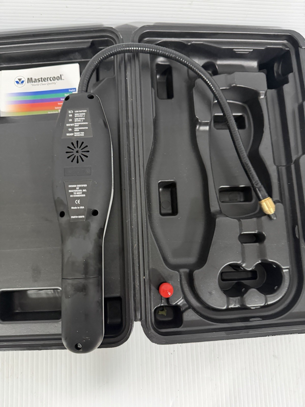 Mastercool 55975 IntellaSense III Combustible Gas Leak Detector