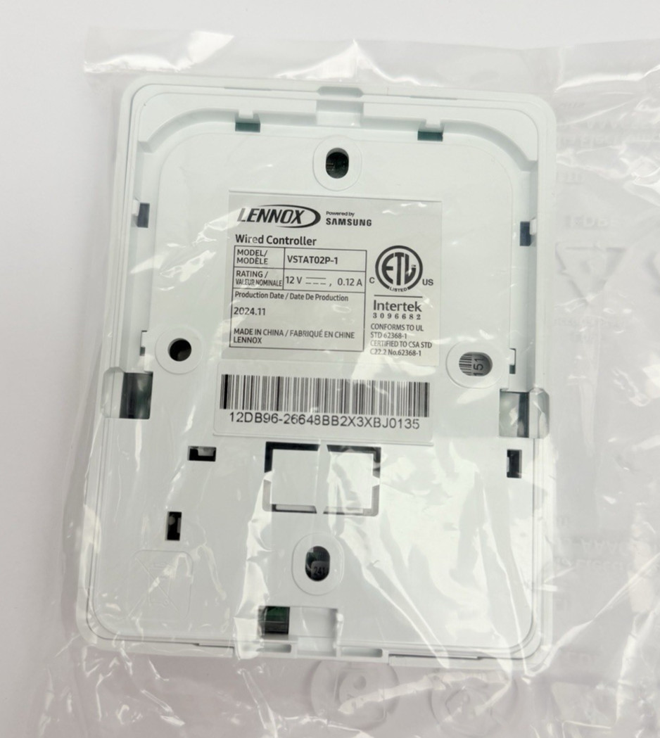 VSTAT02P-1 LENNOX TOUCH SCREEN WIRED CONTROLLER, 37P79