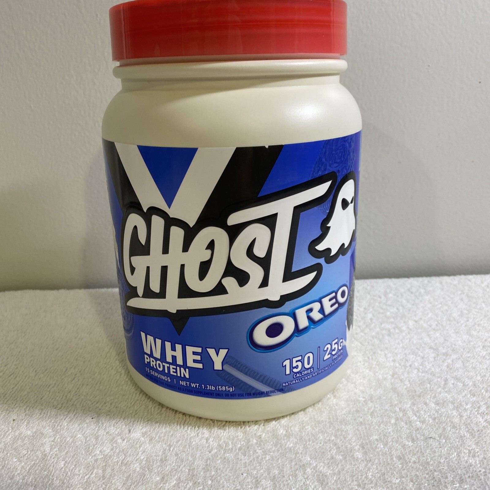 GHOST Whey Protein - OREO (1.3 Lbs. / 15 Servings) 3/2027 ( T742 ) Free Shipping