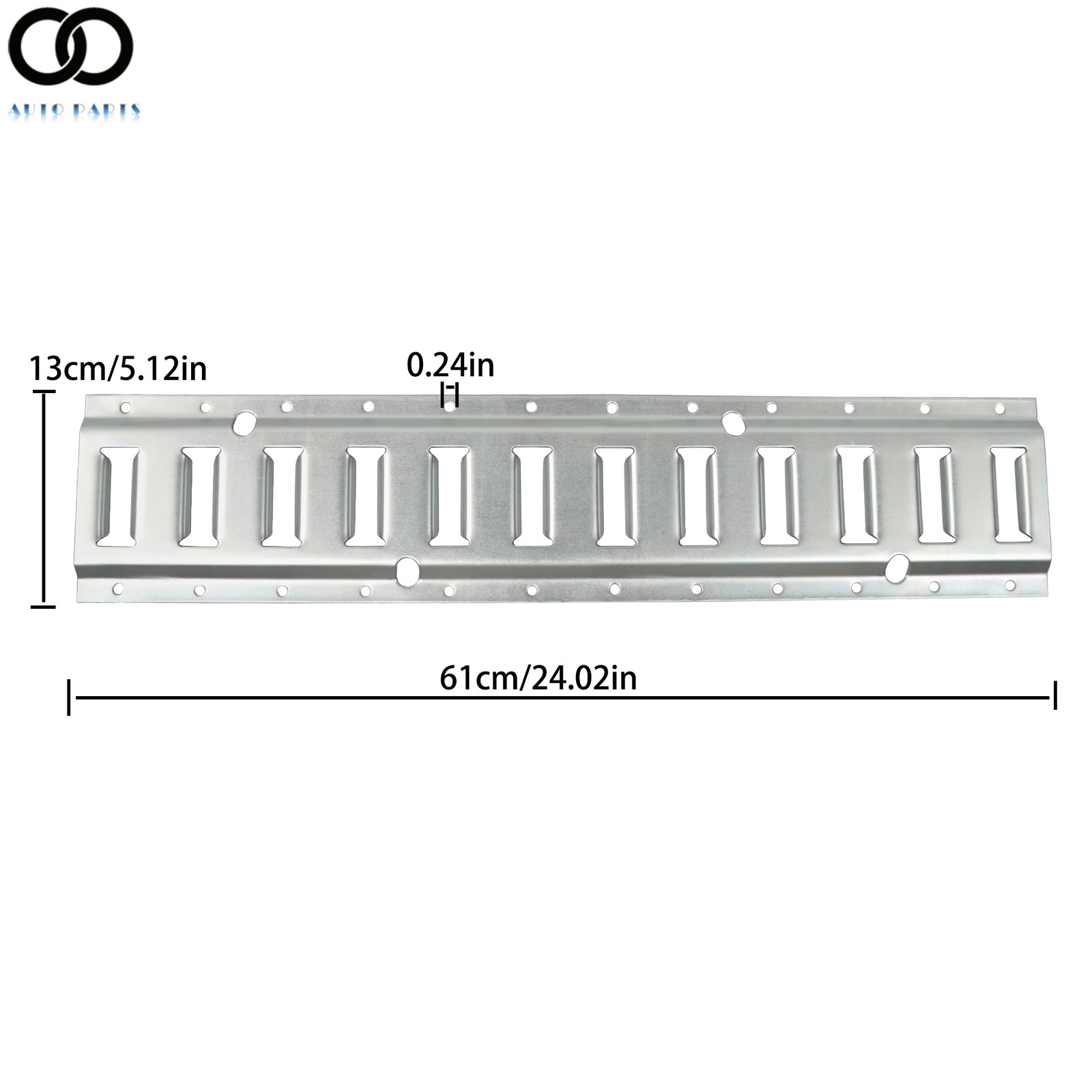 For Trailers Trucks Van Galvanized Steel 12 Pack 2' E Track Tie Down Rail System