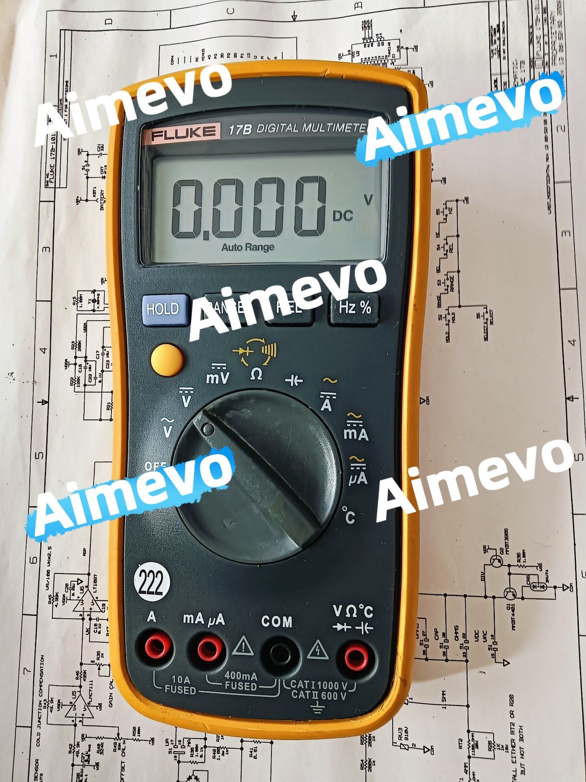 Fluke 17b digital multimeter/good work
