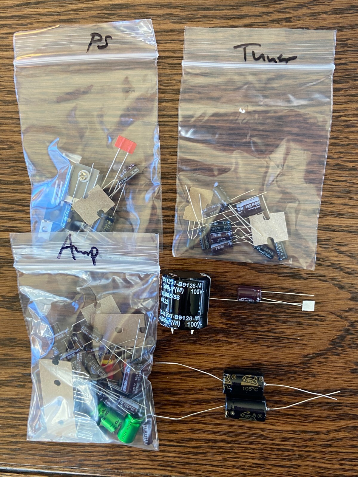 Pioneer SX-440 Complete Rebuild Kit High-Quality Receiver Recap Caps Transistors