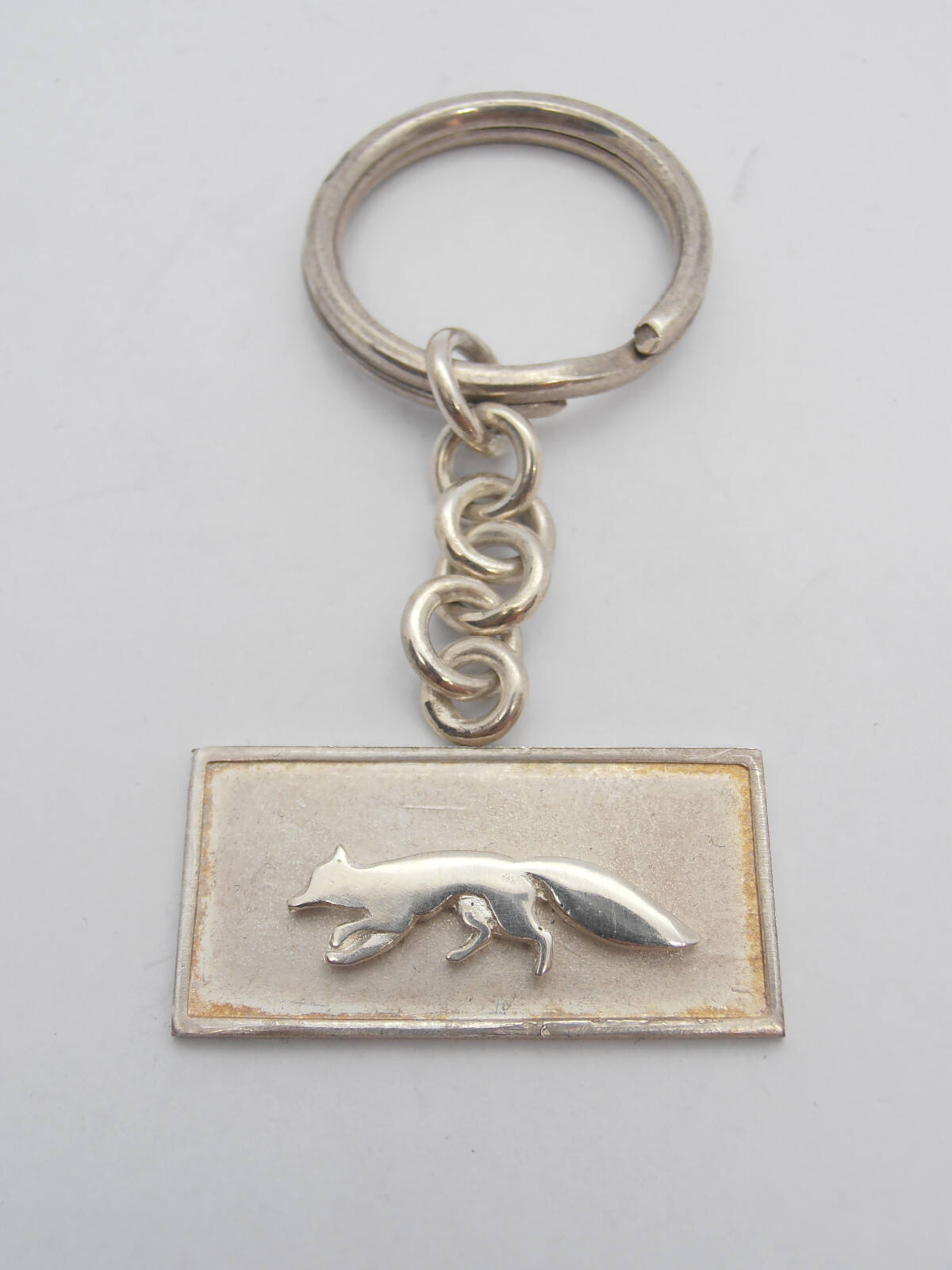 Fox: 925 Silver Keychain Symbol Cunning Cunning Intelligence