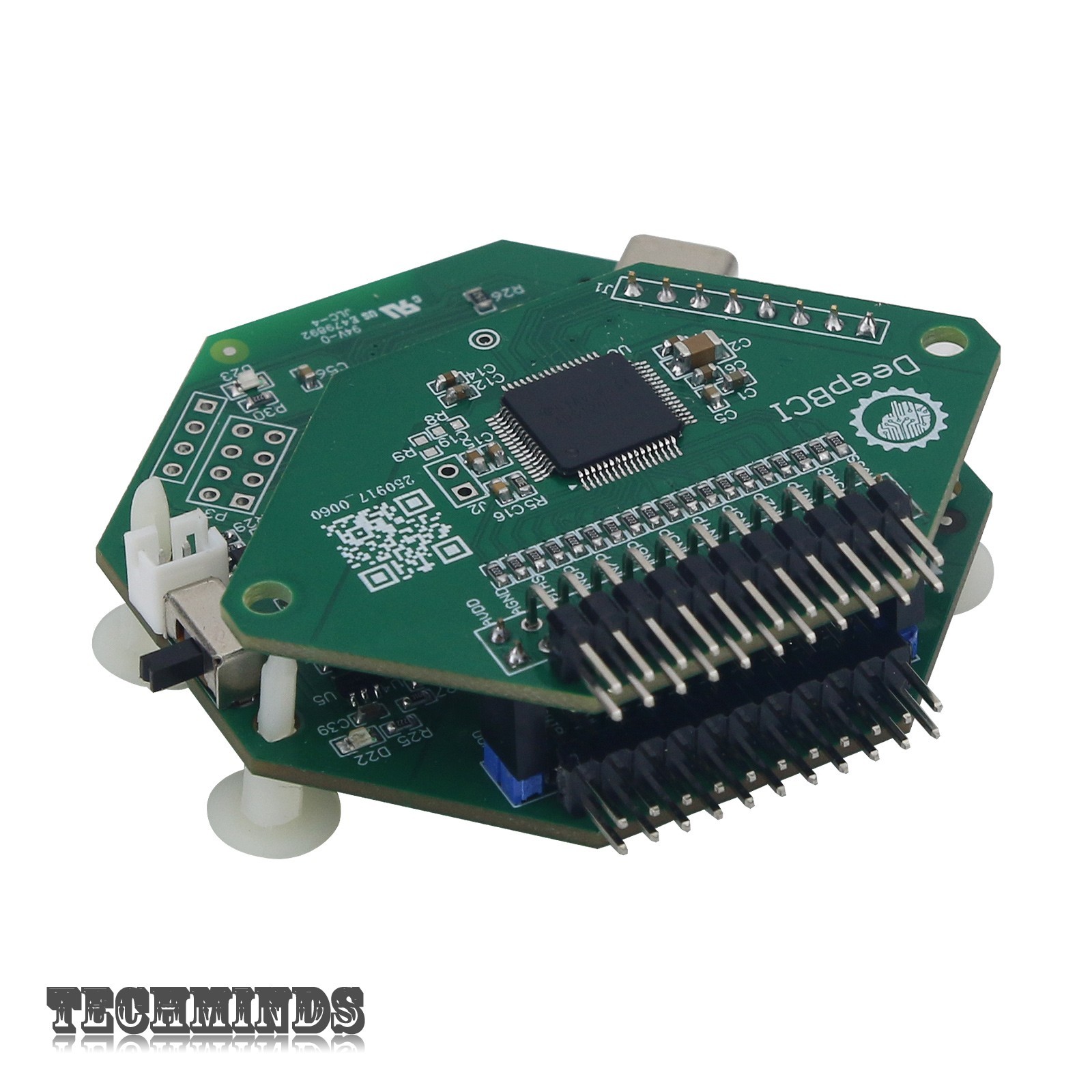 DeepBCI Brain Computer Interface Bioelectric Acquisition Board Enhanced Board