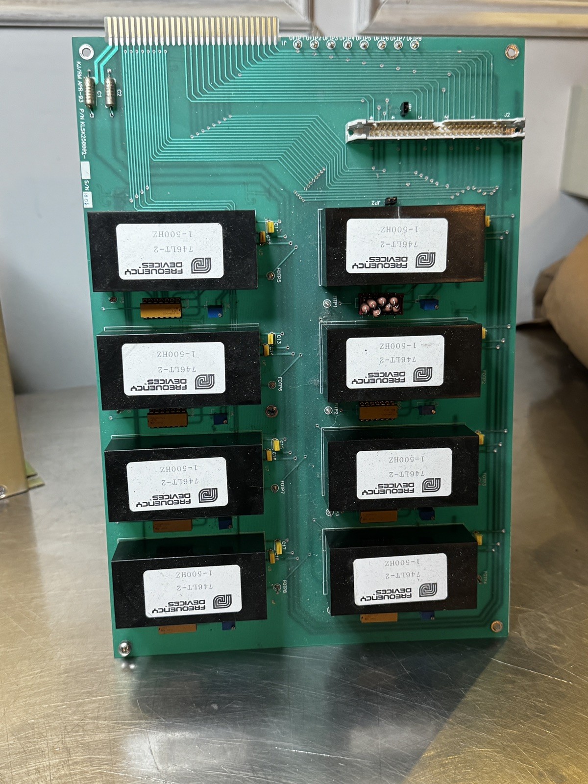 NASA PCB Frequency Devices Board