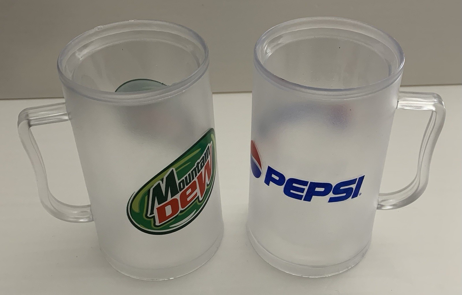 Mountain Dew & Pepsi Mugs