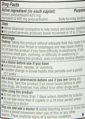 6 Pack Fibercon Fiber Therapy For Regularity Supplement 140 Caplets Each