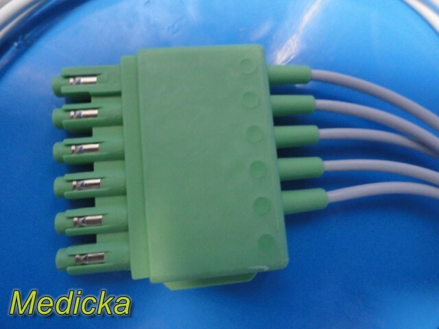 Drager Medical P/N 749983 Trust Tele ECG 5-Lead, Grabber Set ~ 24627