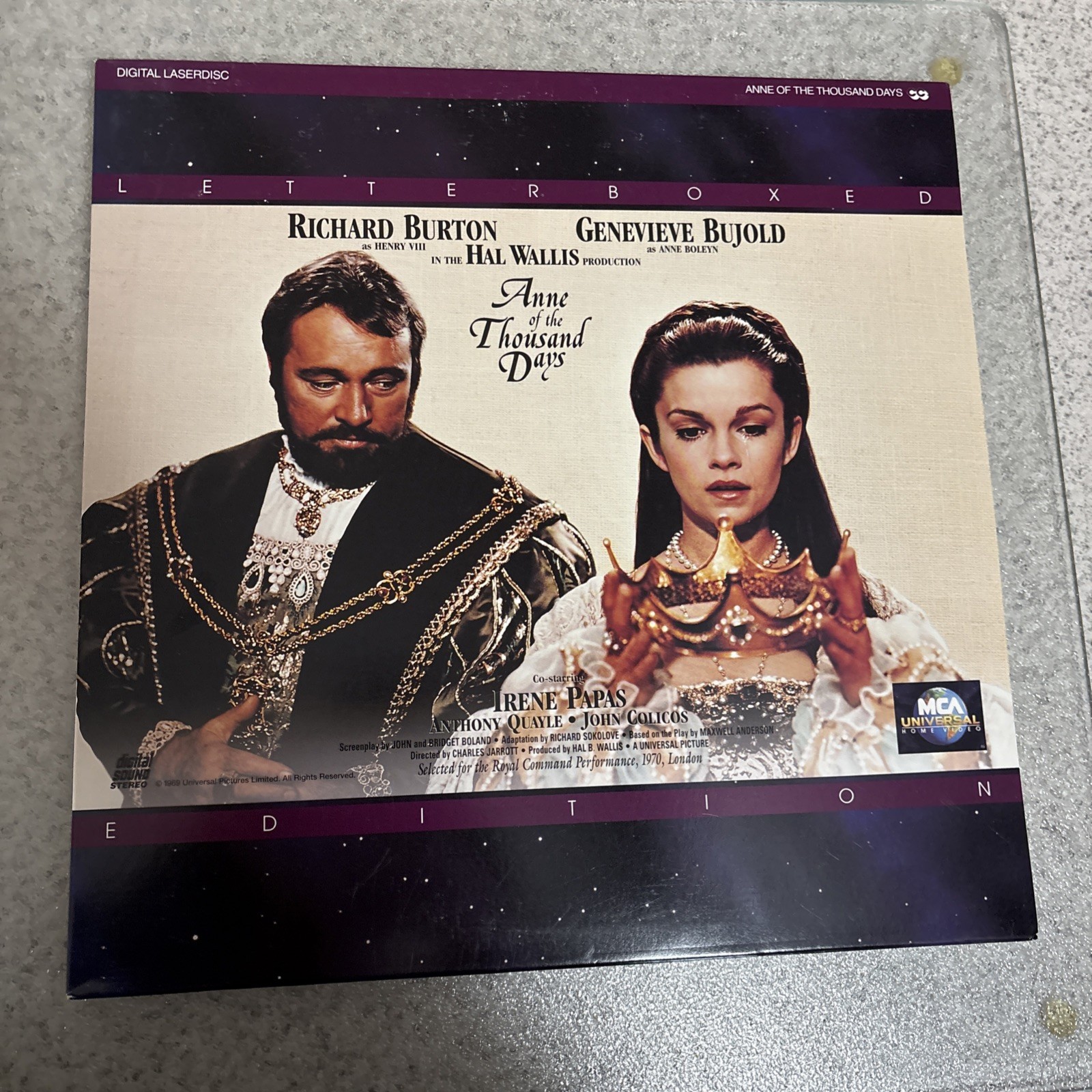 Anne of the Thousand Days Letter Box Extended MCA 1995 Laser Disc