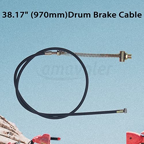 38.17" 97cm Drum Brake Cable Replacement Accessory Fit for 50cc 70cc 90cc
