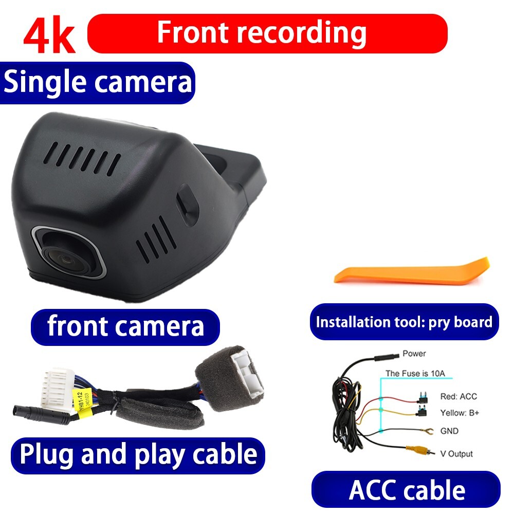 4K 2160P Wifi DVR Dash Cam Camera for Nissan Rogue Sport Qashqai J11 2013-2021