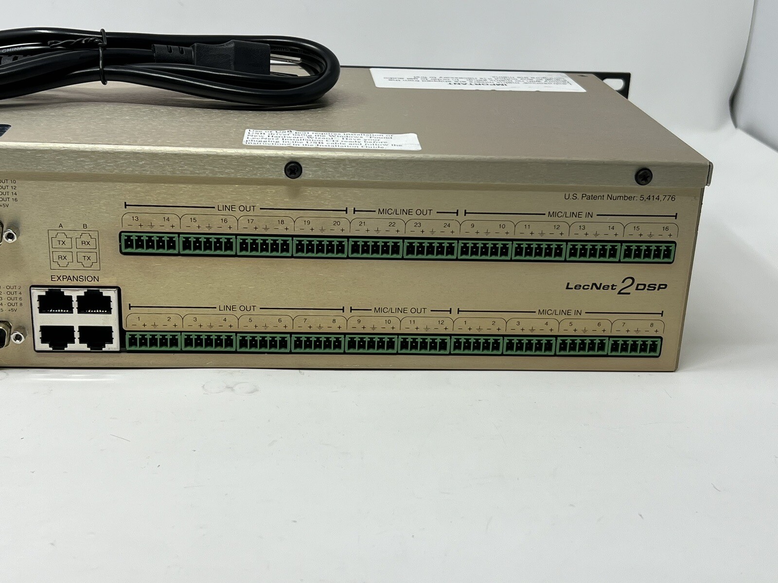 Lectrosonics DM1624 DSP Matrix Mixer & Power Supply