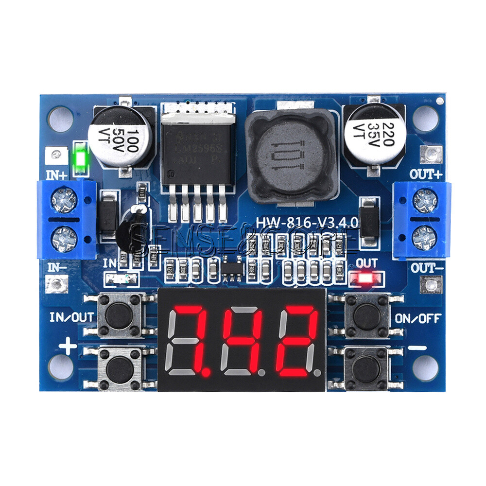 LM2596 DC-DC Adjustable Step-Down Power Supply Module Voltage Regulator Module-