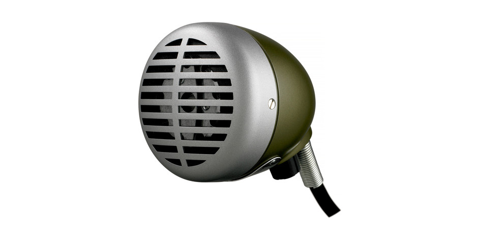 Shure 520DX "Green Bullet" Harmonica Microphone