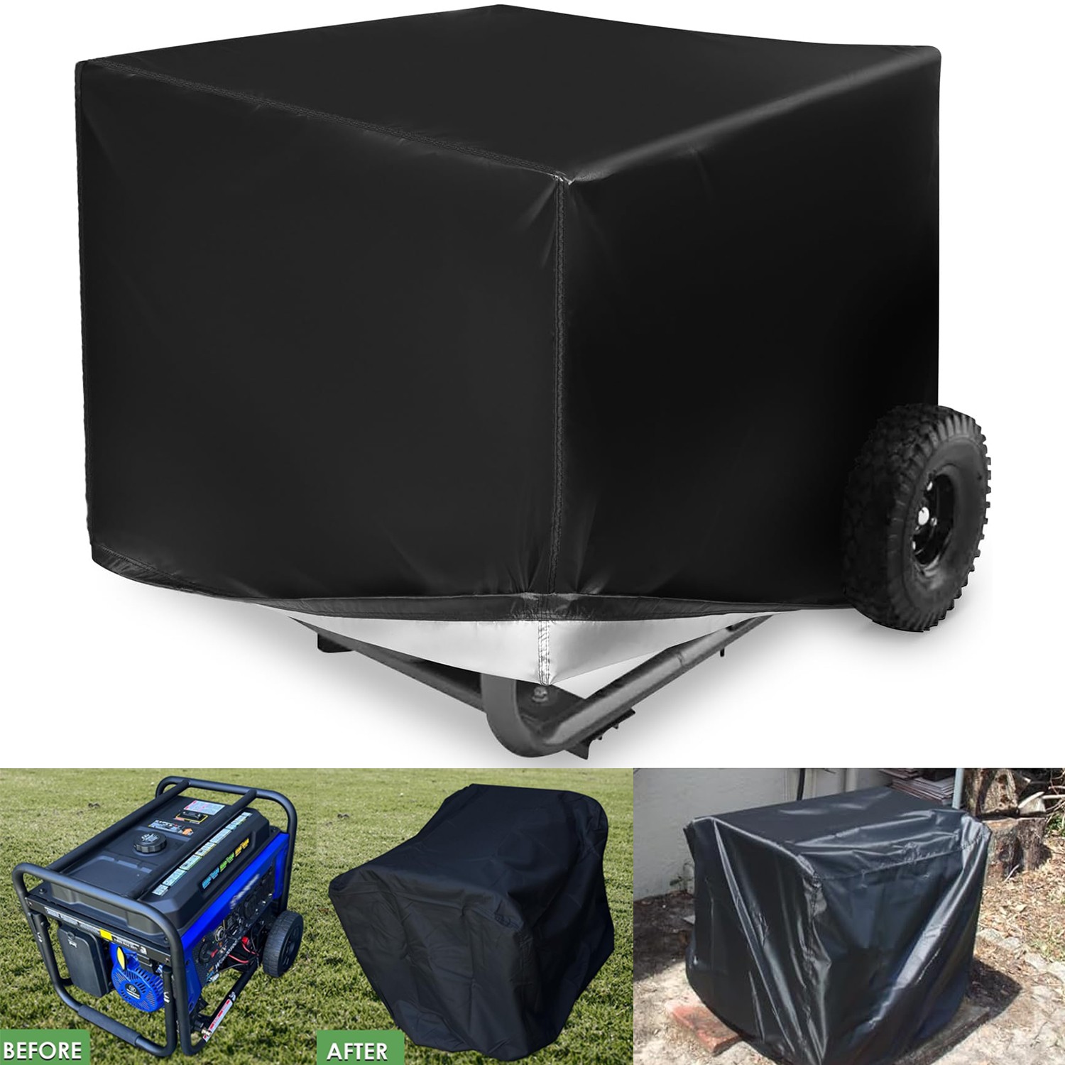 WGen Generator Cover Universal Fit For Westinghouse Portable Generator 9500 Watt