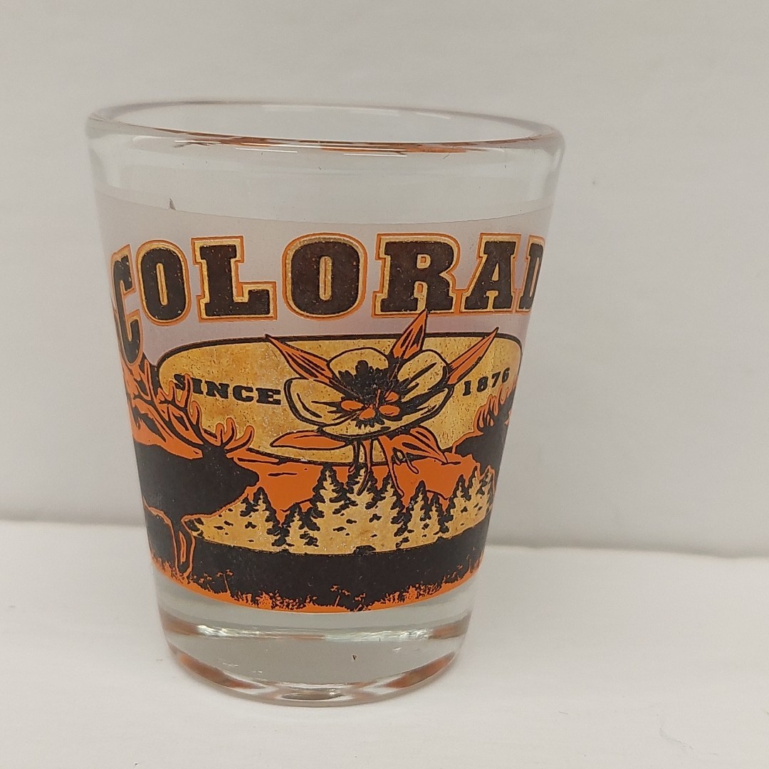 Colorado Standard Shot Glass Free Shipping