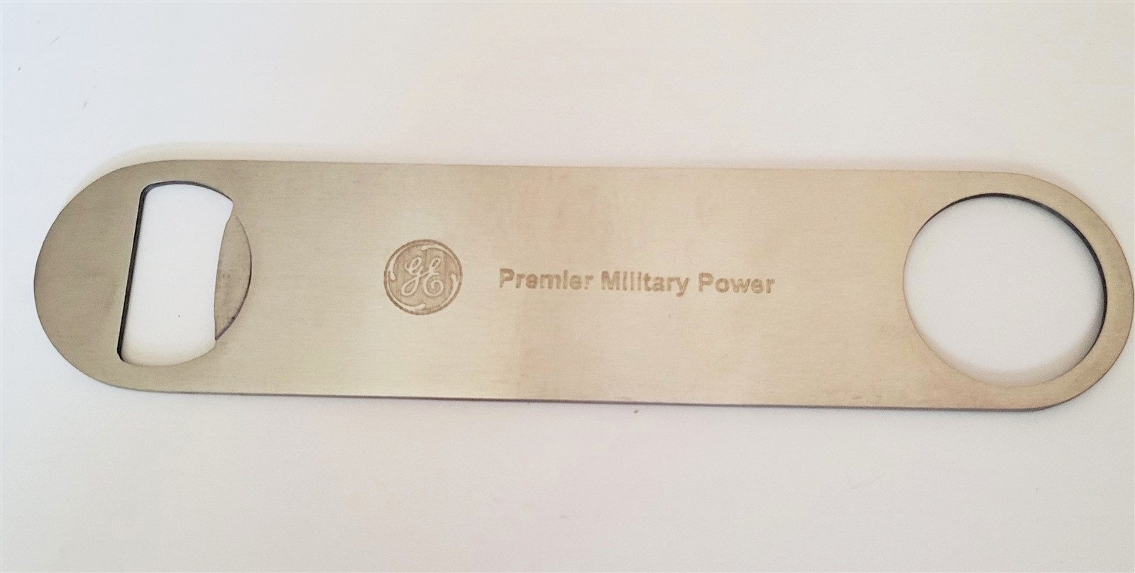 GE General Electric Premiere Military Power Bottle Opener Military