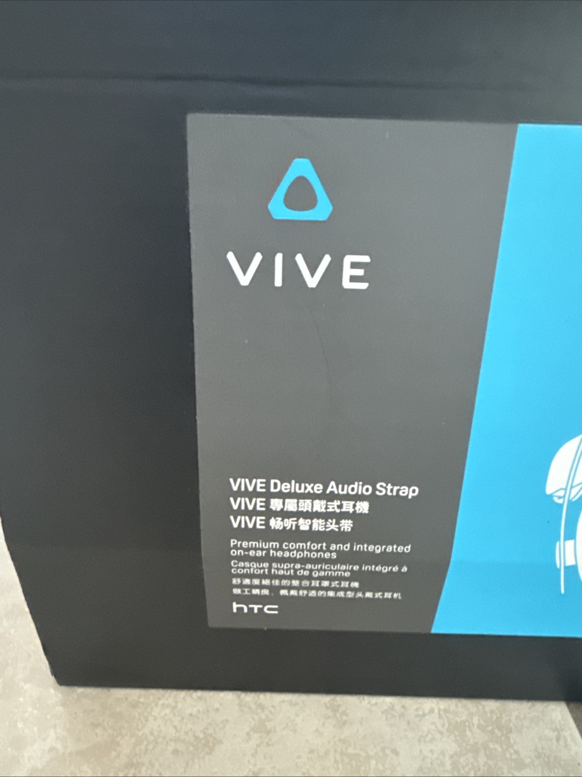 HTC Vive Deluxe Audio Strap HS600 (99HAMR001-00) Black
