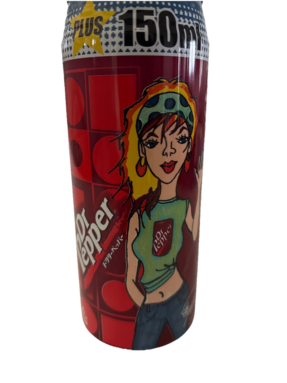 Vintage Japanese Dr Pepper Tall Can  2004 HITOE Found@Japan