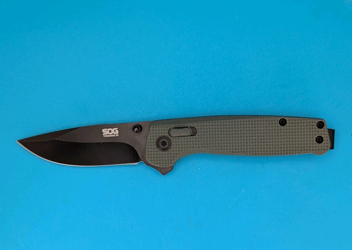 Sog Terminus XR 2.95" D2 Steel Blade Folding Knife!