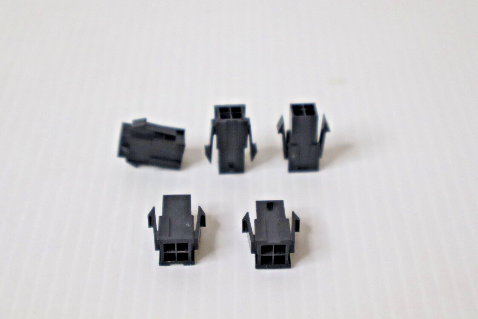 EMTEQ 43020-0400 4 Hole Molex Plug - NEW (Bag of 5)