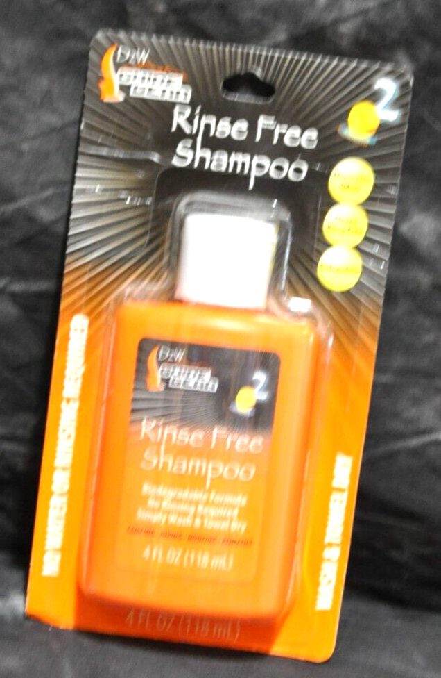 D2W Dead Down Wind Rinse Free Shampoo 4 fl oz