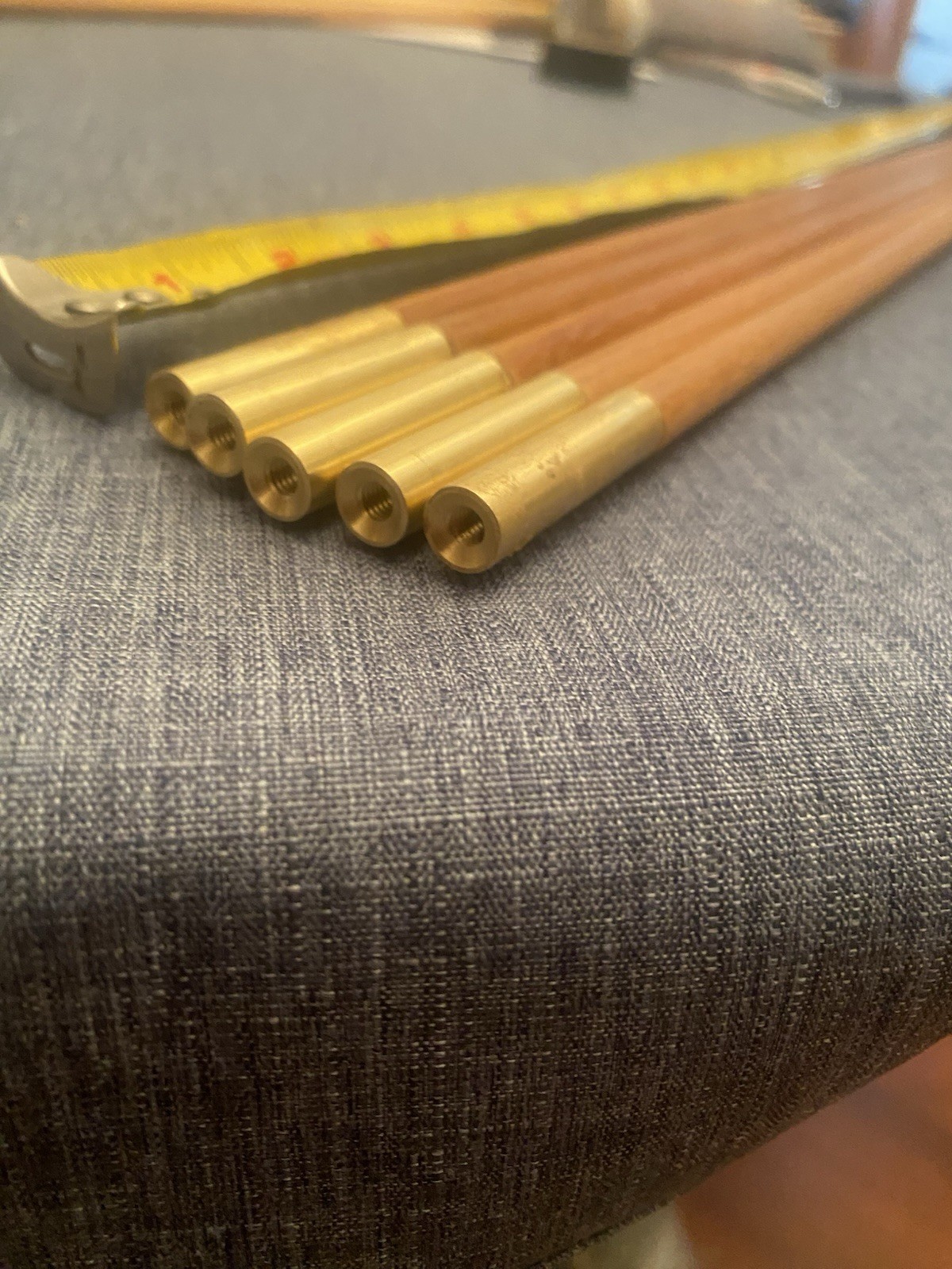 Hickory Ramrod 26.5"L x3/8” Dia, Oil Treated, for Hawken Muzzleloader