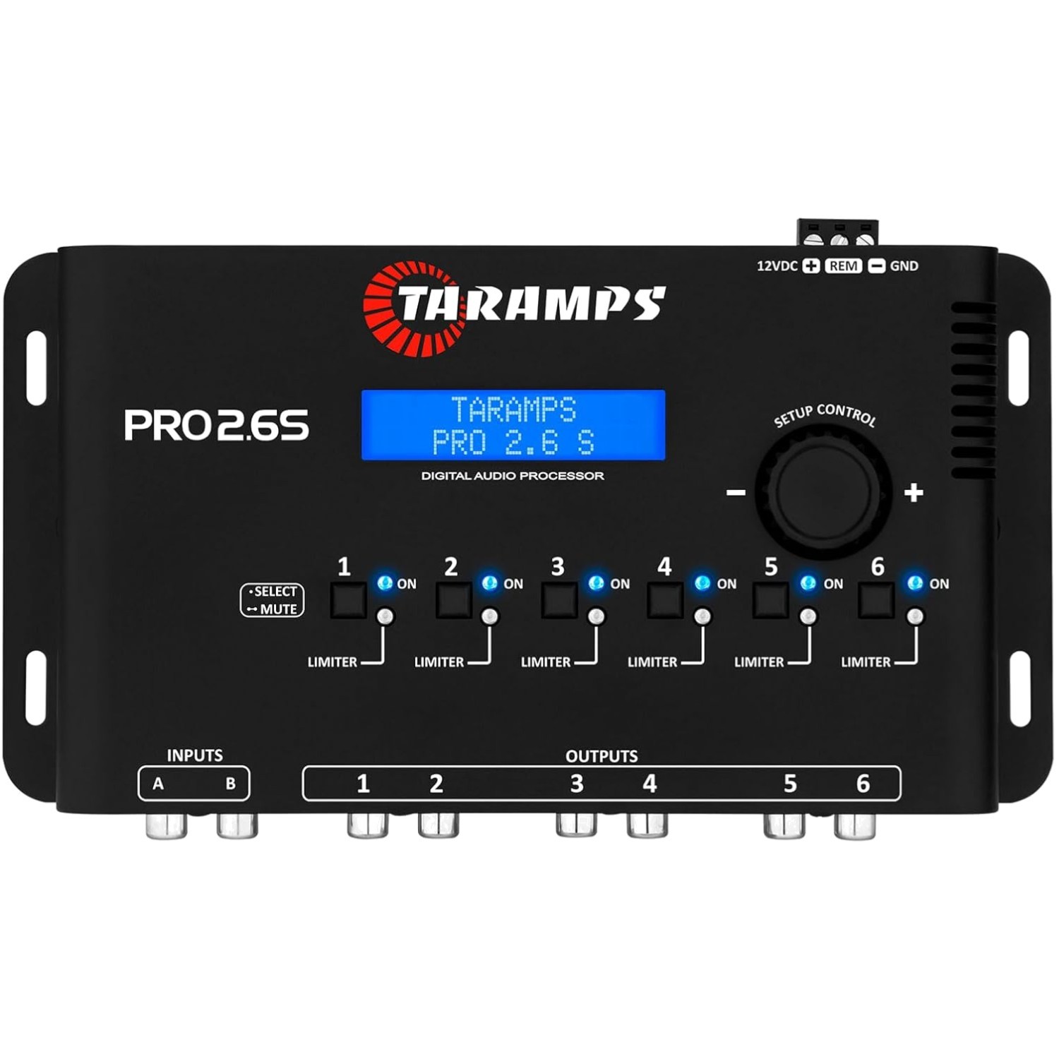 Advanced Digital Signal Processor 6-Channel Equalizer for Customizable Sound